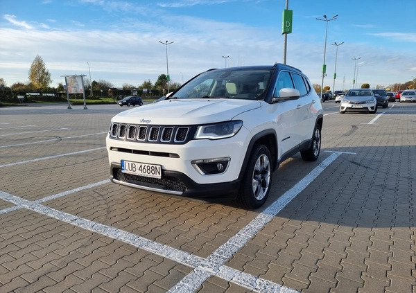 Jeep Compass cena 79900 przebieg: 110000, rok produkcji 2018 z Staszów małe 106